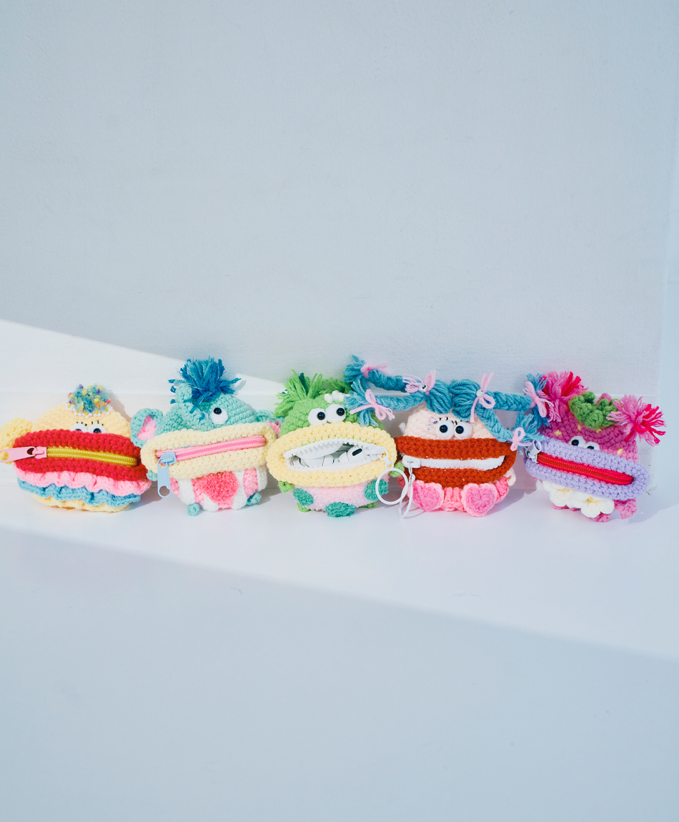 〈紅林大空コラボ〉毛糸のマルチケース フィフィ