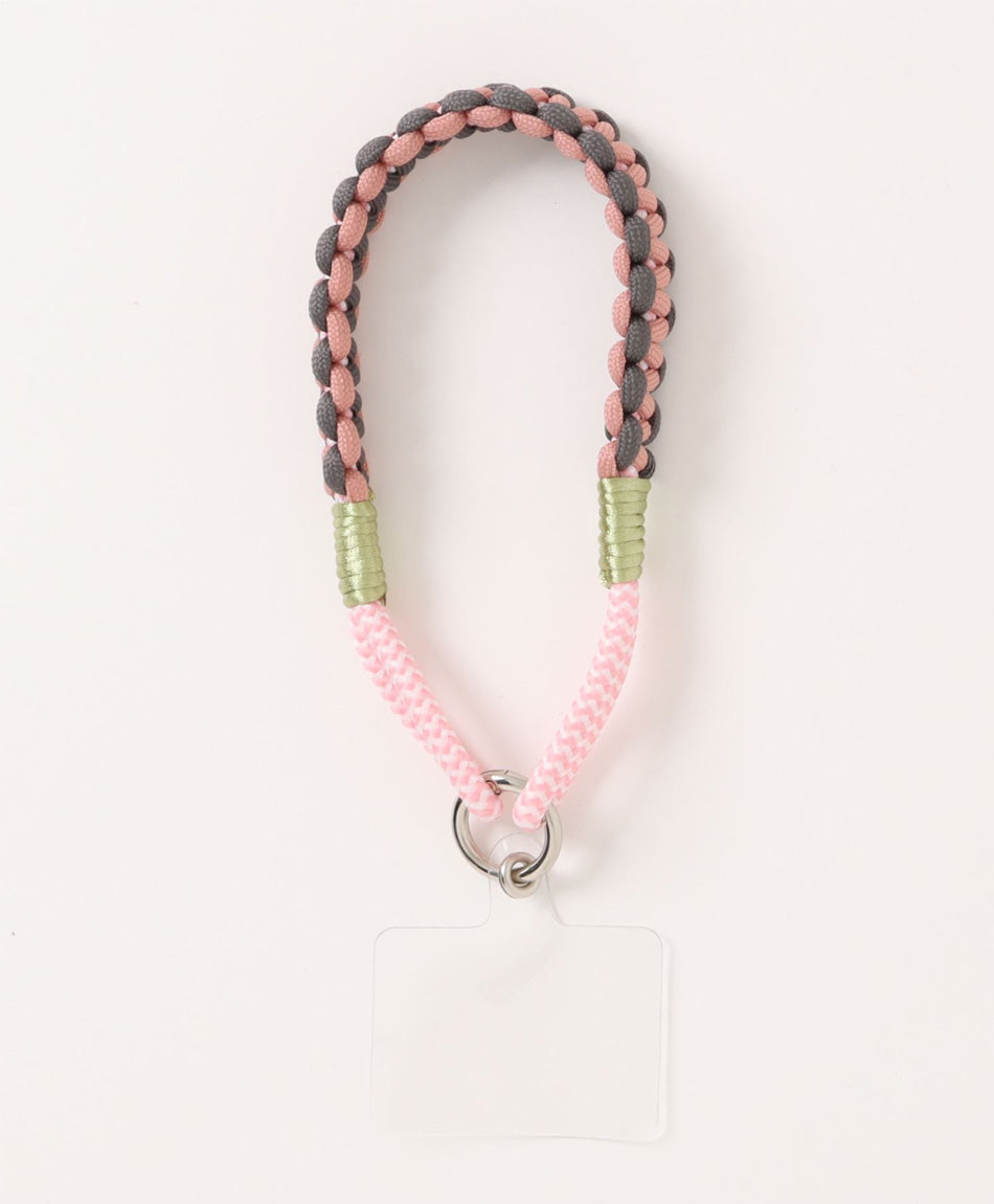 ソロモン編み ショートストラップ マルチカラー1