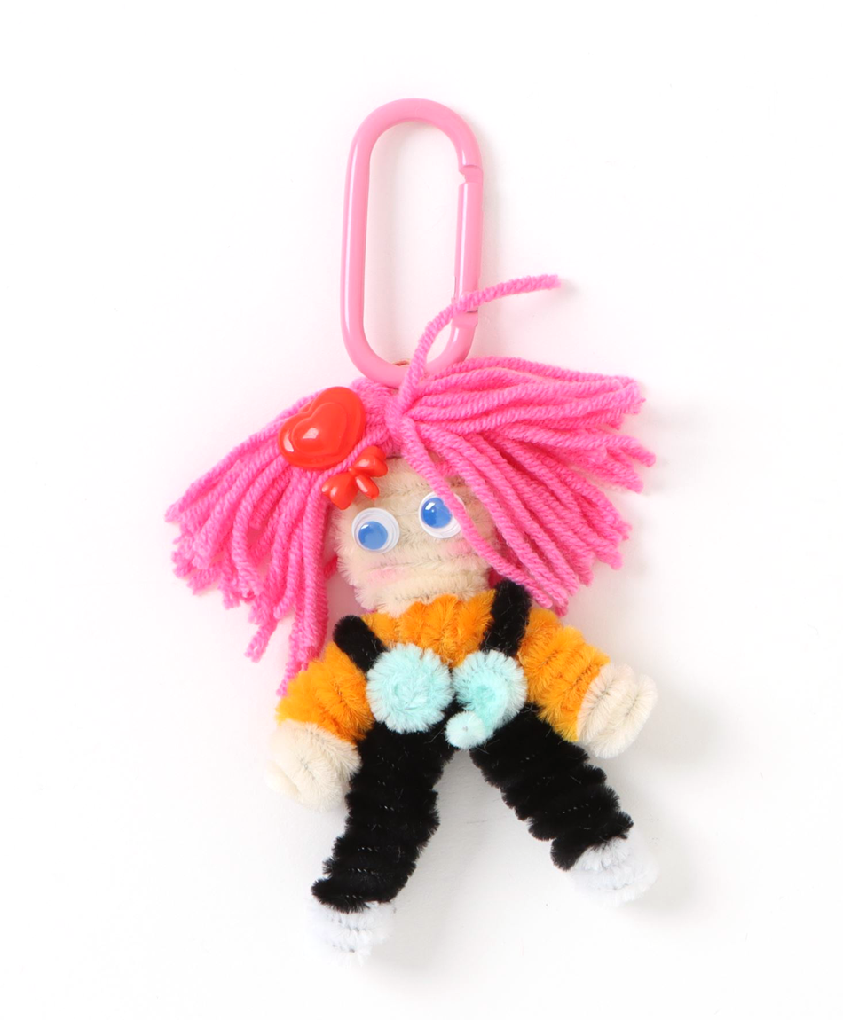 ワイヤーモールチャームキーホルダー ガーリー