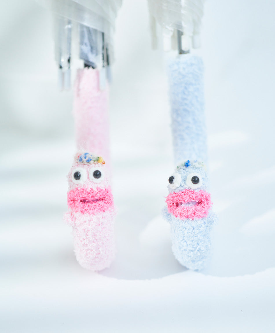 毛糸の傘カバー