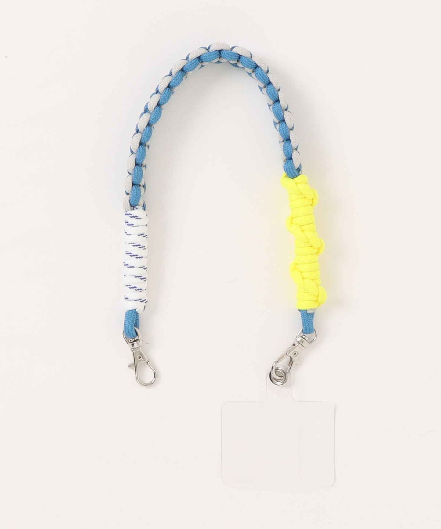 ソロモン編み ショートストラップ マルチカラー2