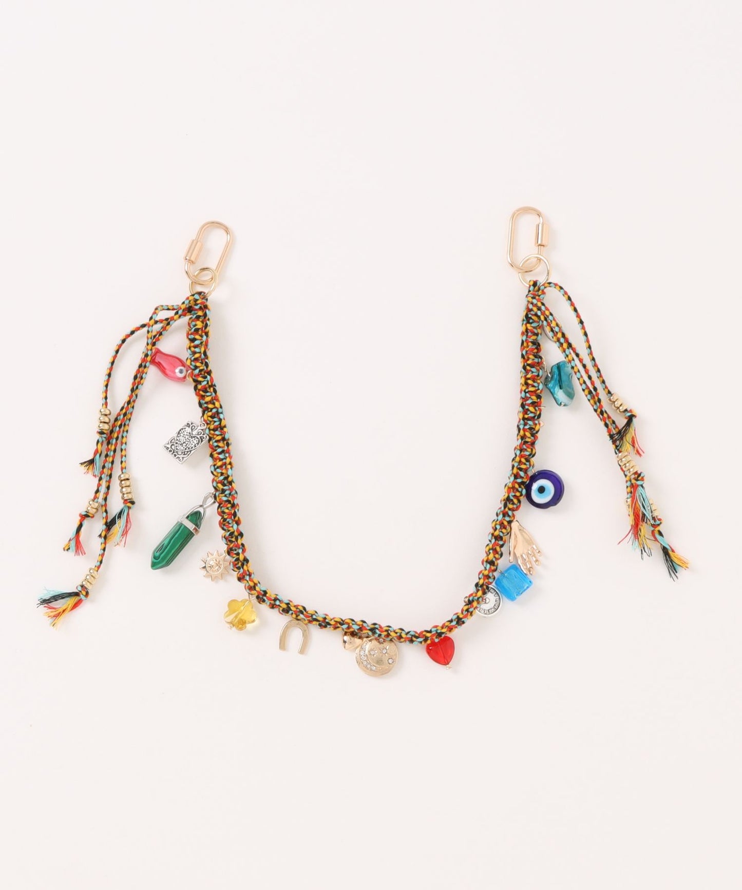 ジャラジャラバッグチャーム カラフル