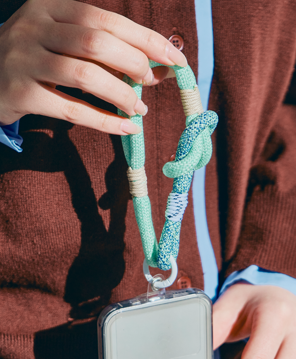 カラフルショート ストラップ 8.0mm ロープ