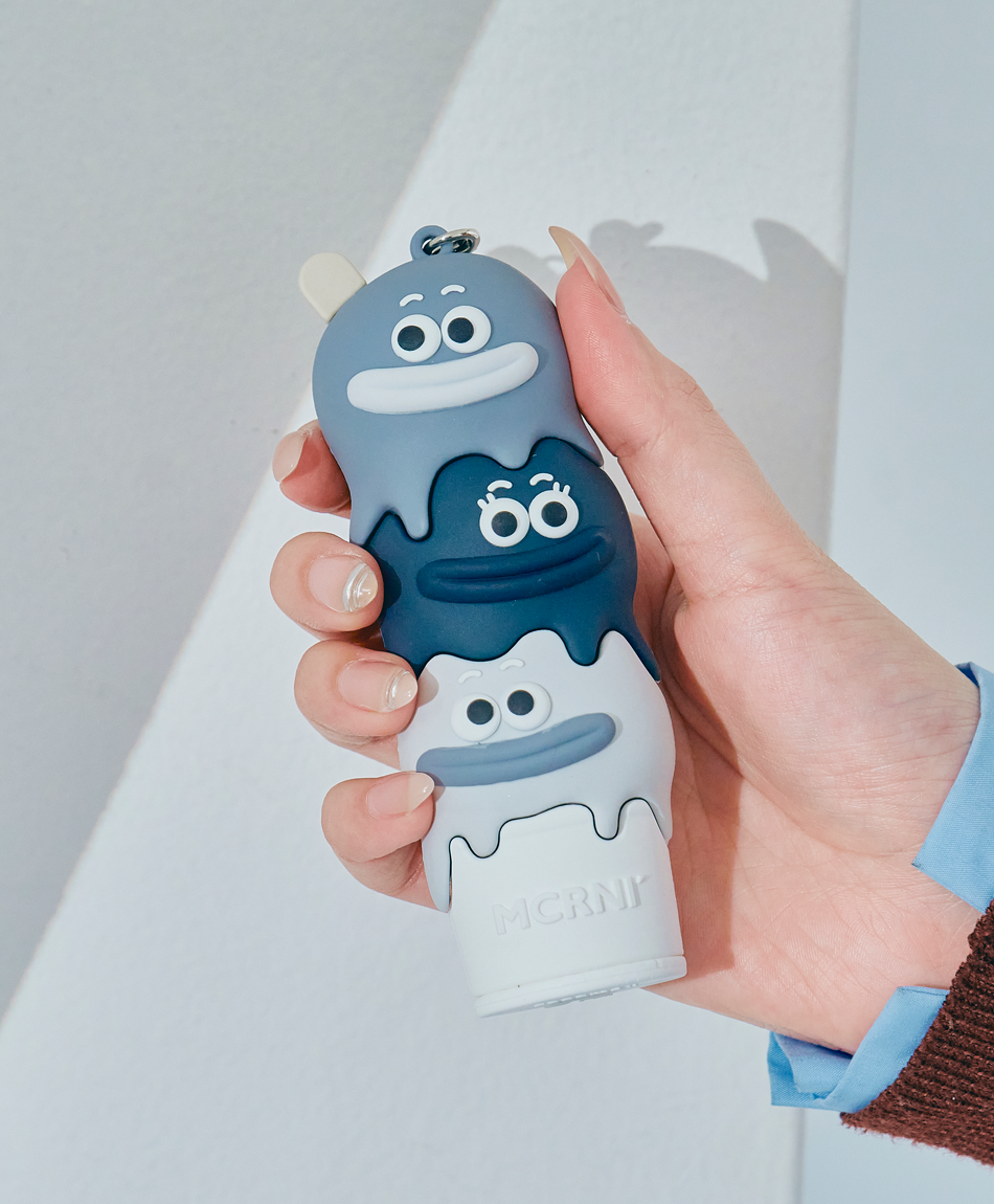 モバイルバッテリー アイスクリーム 5000mAh