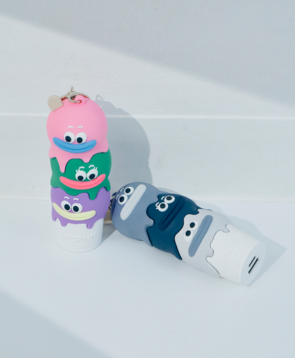 モバイルバッテリー アイスクリーム 5000mAh