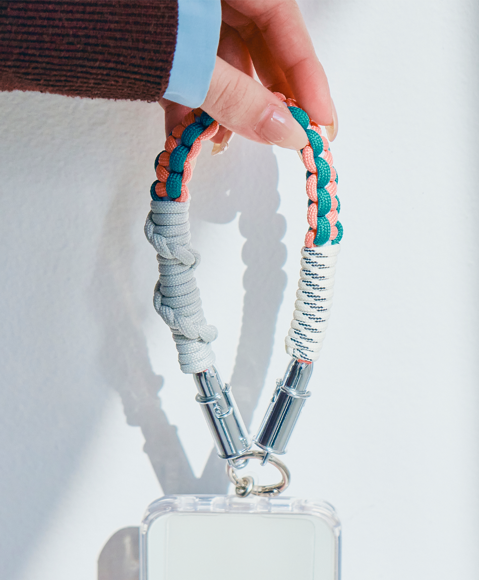 ソロモン編み ショートストラップ 〈ケーブルタイプ Type-C to C〉