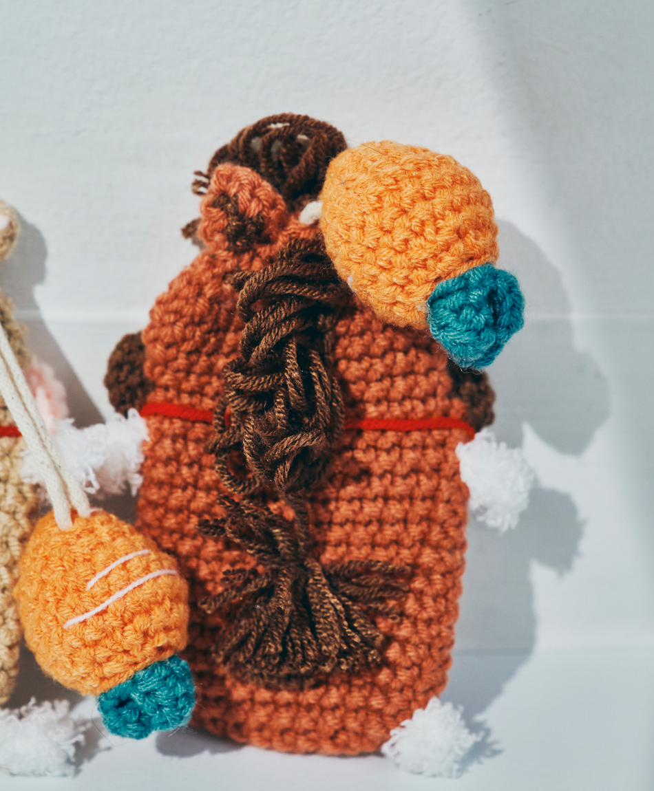 【数量限定】毛糸のキーケース 2026干支 午年バージョン