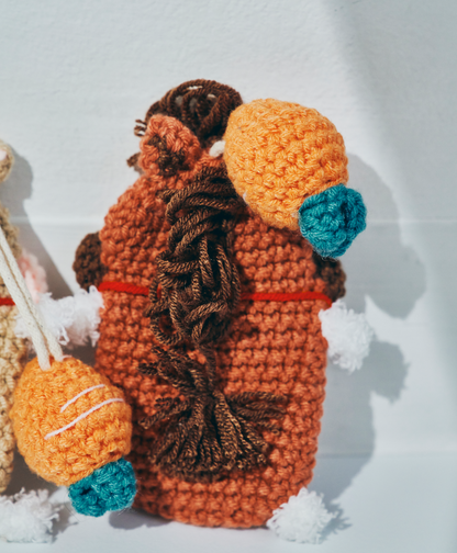 【数量限定】毛糸のキーケース 2026干支 午年バージョン