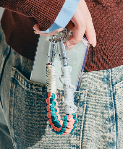 ソロモン編み ショートストラップ 〈ケーブルタイプ Type-C to C〉