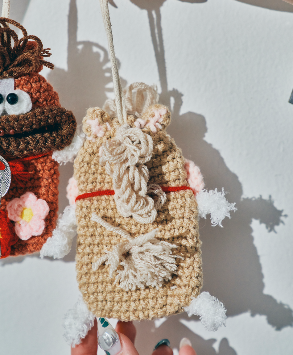 【数量限定】毛糸のキーケース 2026干支 午年バージョン