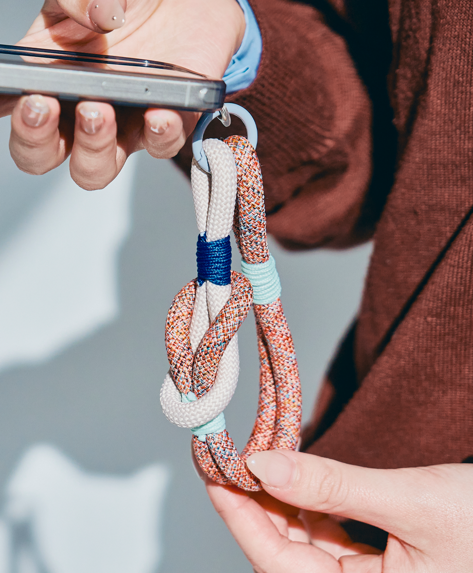 カラフルショート ストラップ 8.0mm ロープ