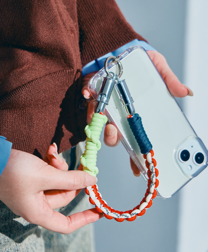 ソロモン編み ショートストラップ 〈ケーブルタイプ Type-C to C〉