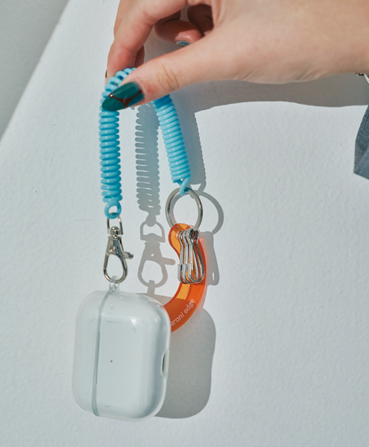 カラフルコイルキーチャーム