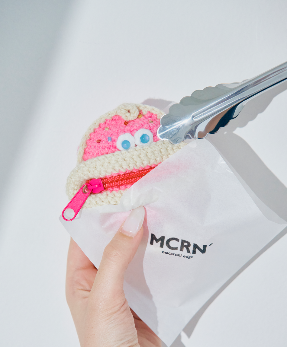 毛糸のマルチケース ドーナツ