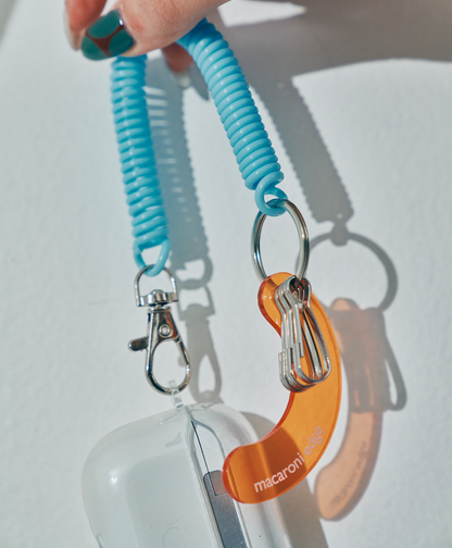 カラフルコイルキーチャーム