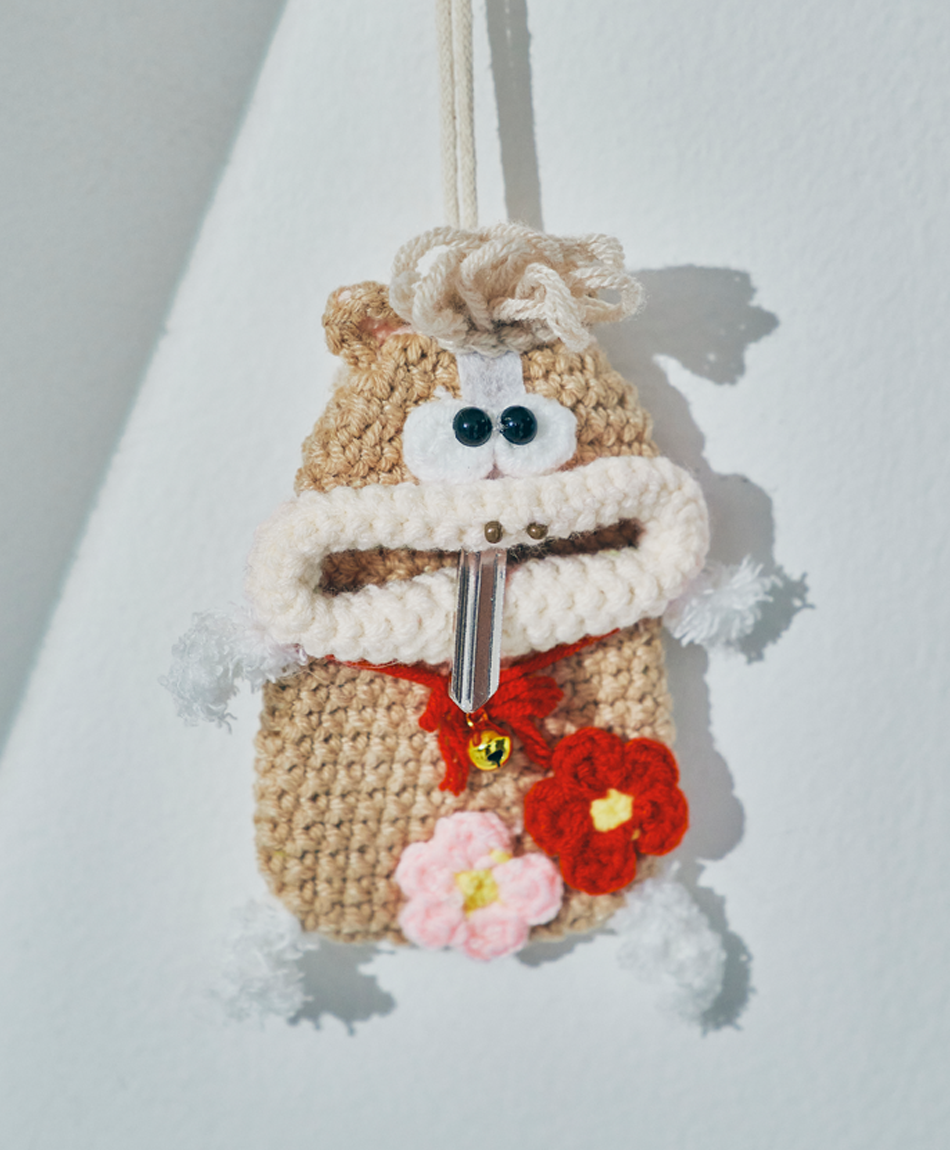 【数量限定】毛糸のキーケース 2026干支 午年バージョン