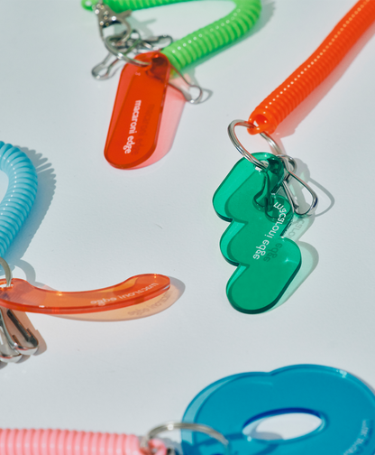 カラフルコイルキーチャーム