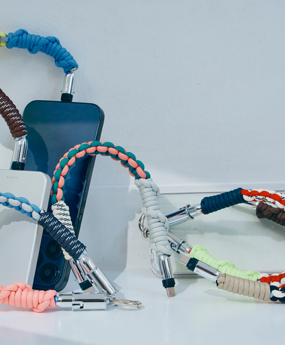 ソロモン編み ショートストラップ 〈ケーブルタイプ Type-C to C〉