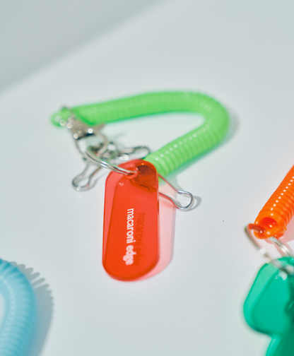 カラフルコイルキーチャーム