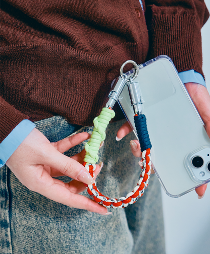 ソロモン編み ショートストラップ 〈ケーブルタイプ Type-C to C〉