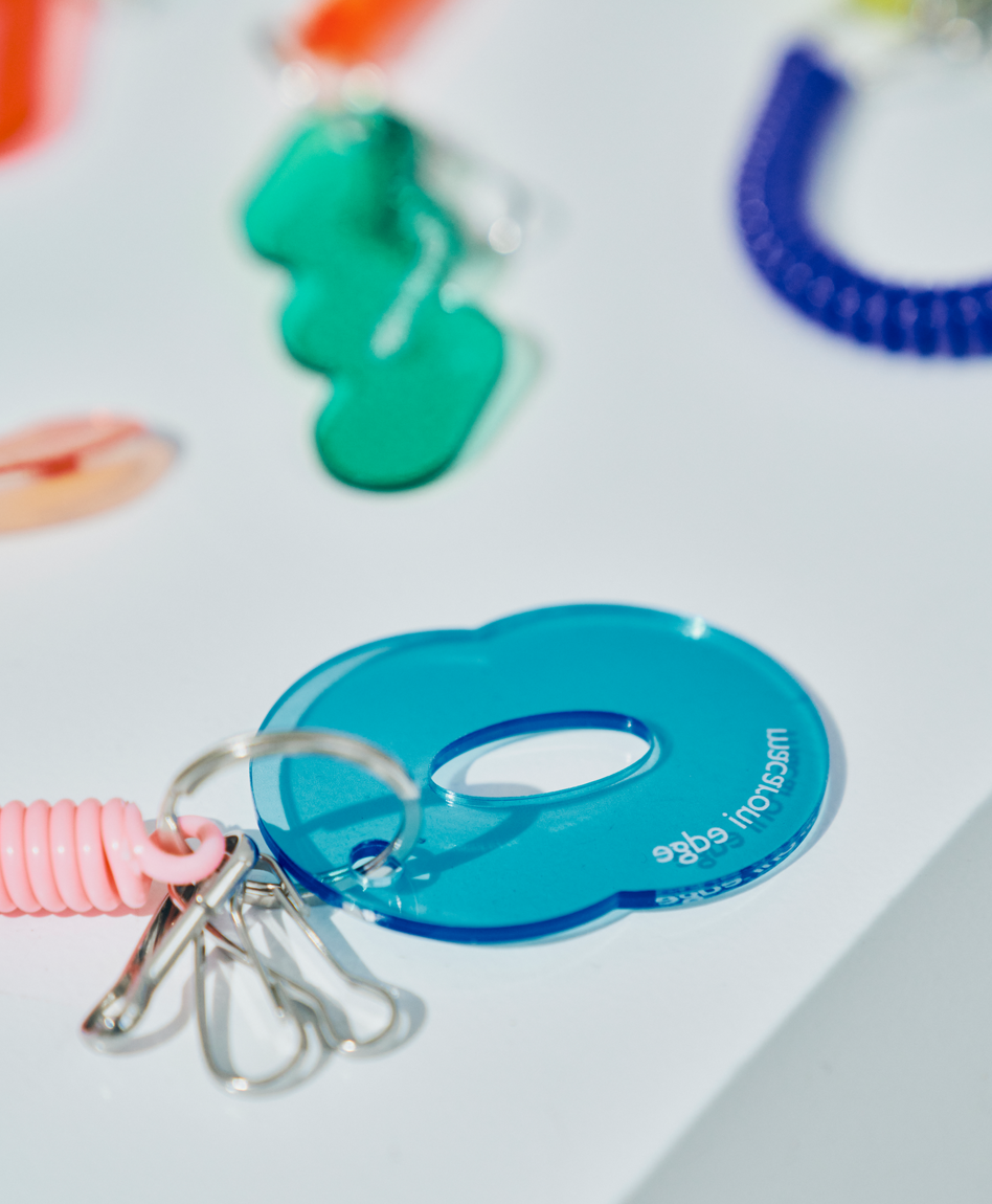 カラフルコイルキーチャーム