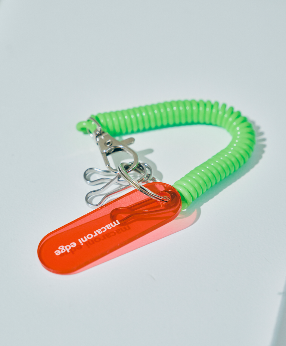 カラフルコイルキーチャーム