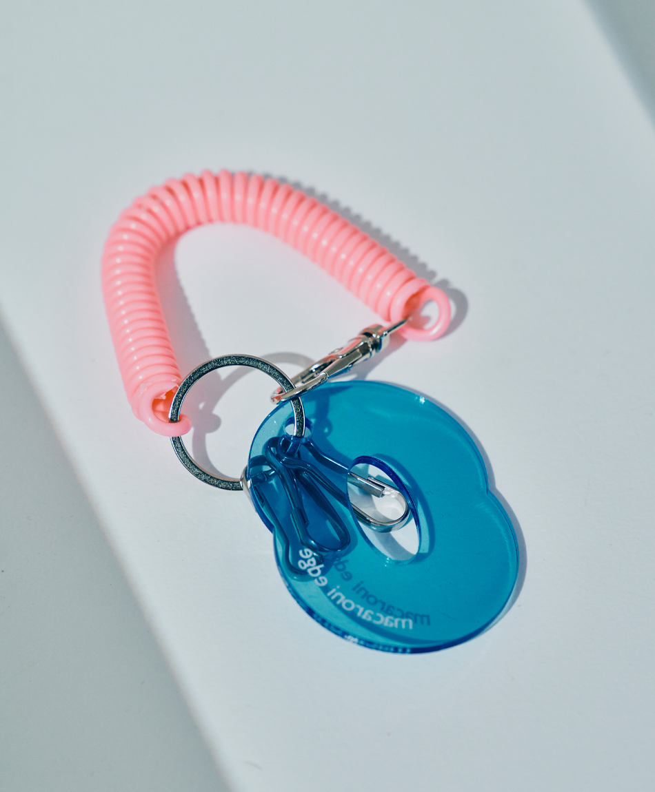 カラフルコイルキーチャーム