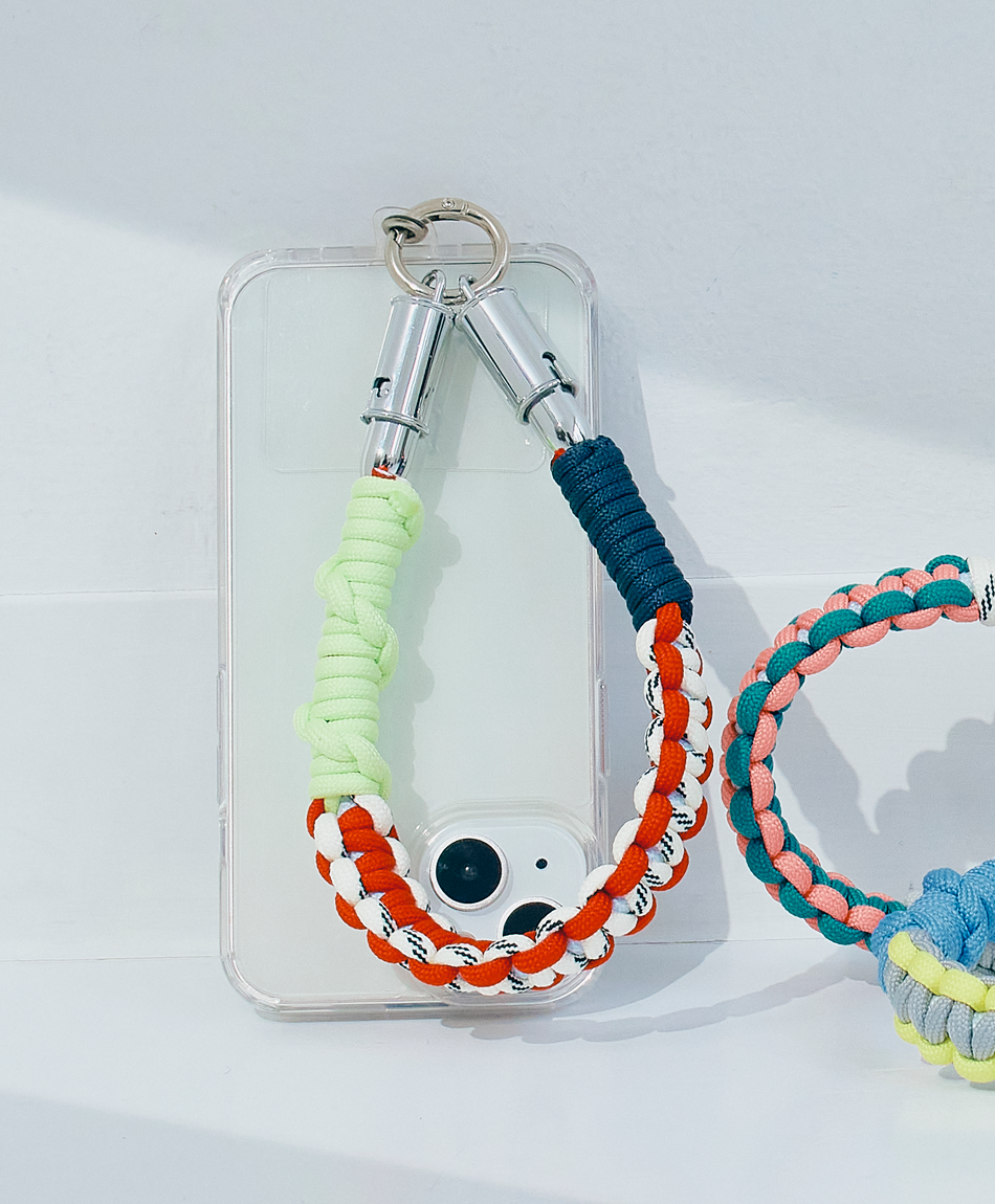 ソロモン編み ショートストラップ 〈ケーブルタイプ Type-C to C〉