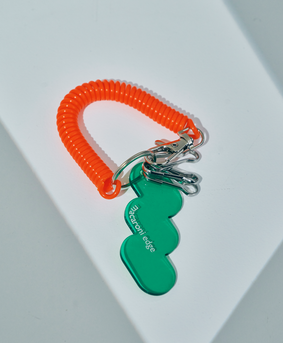 カラフルコイルキーチャーム