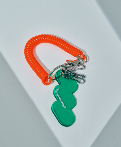 カラフルコイルキーチャーム