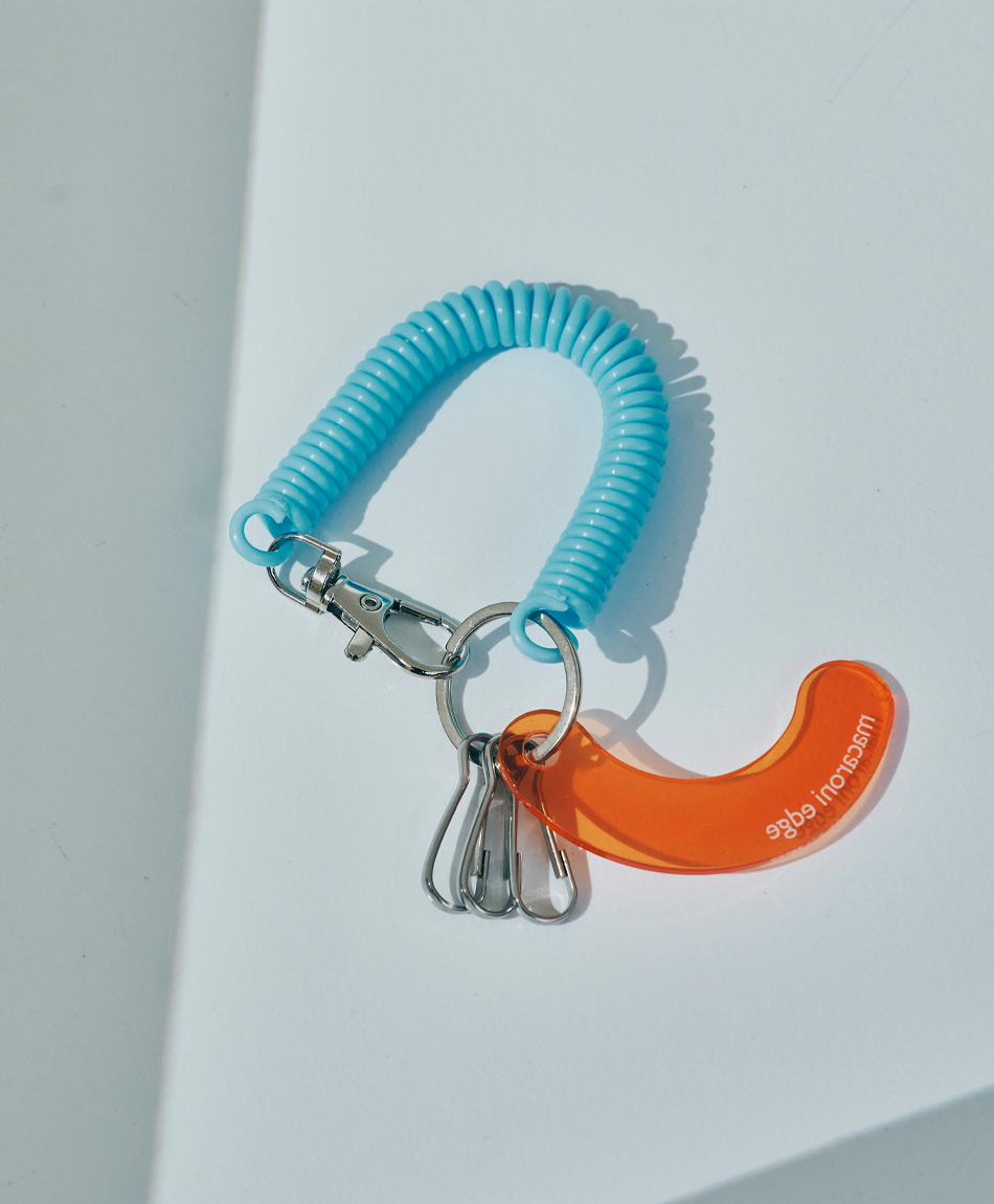 カラフルコイルキーチャーム