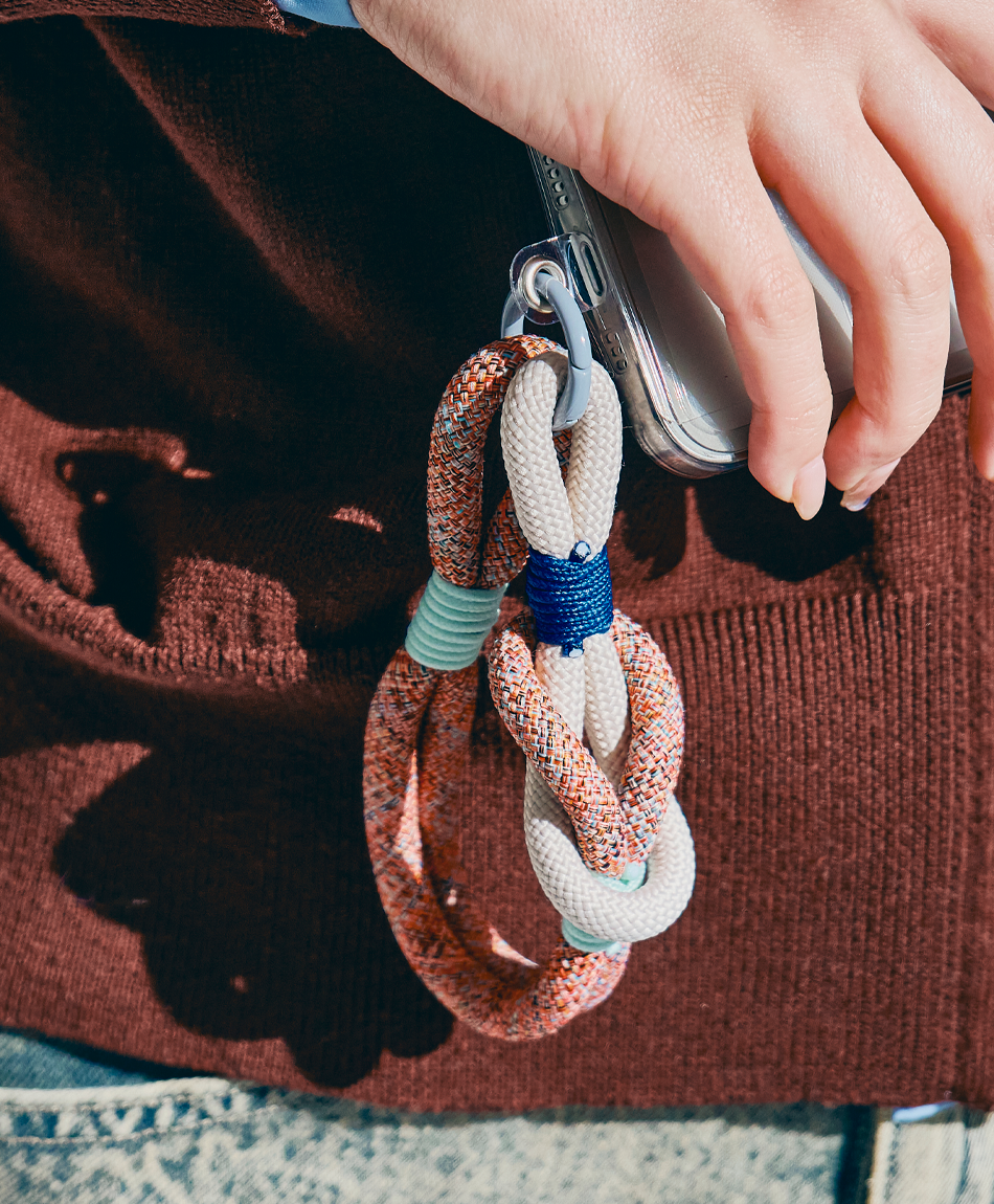 カラフルショート ストラップ 8.0mm ロープ