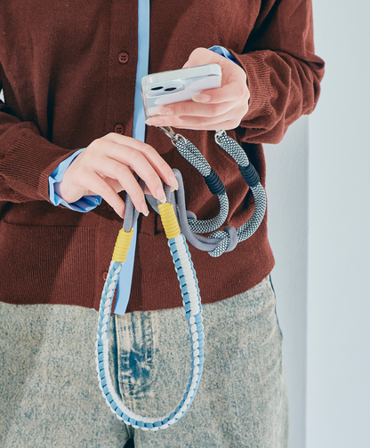 ソロモン編み スマホショルダー ストラップ