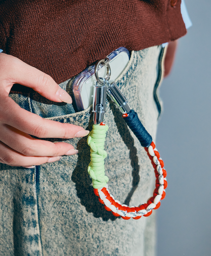 ソロモン編み ショートストラップ 〈ケーブルタイプ Type-C to C〉