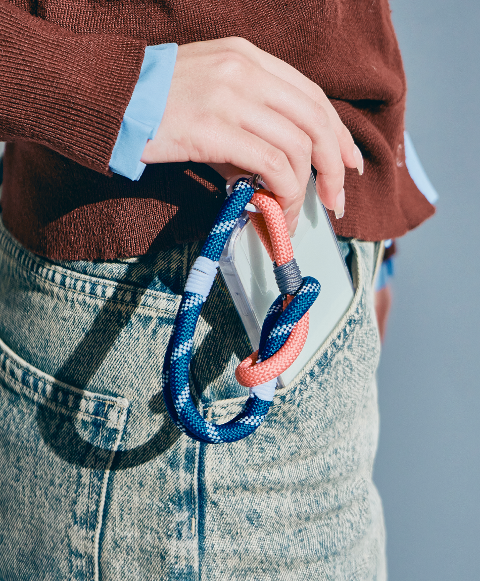 カラフルショート ストラップ 8.0mm ロープ