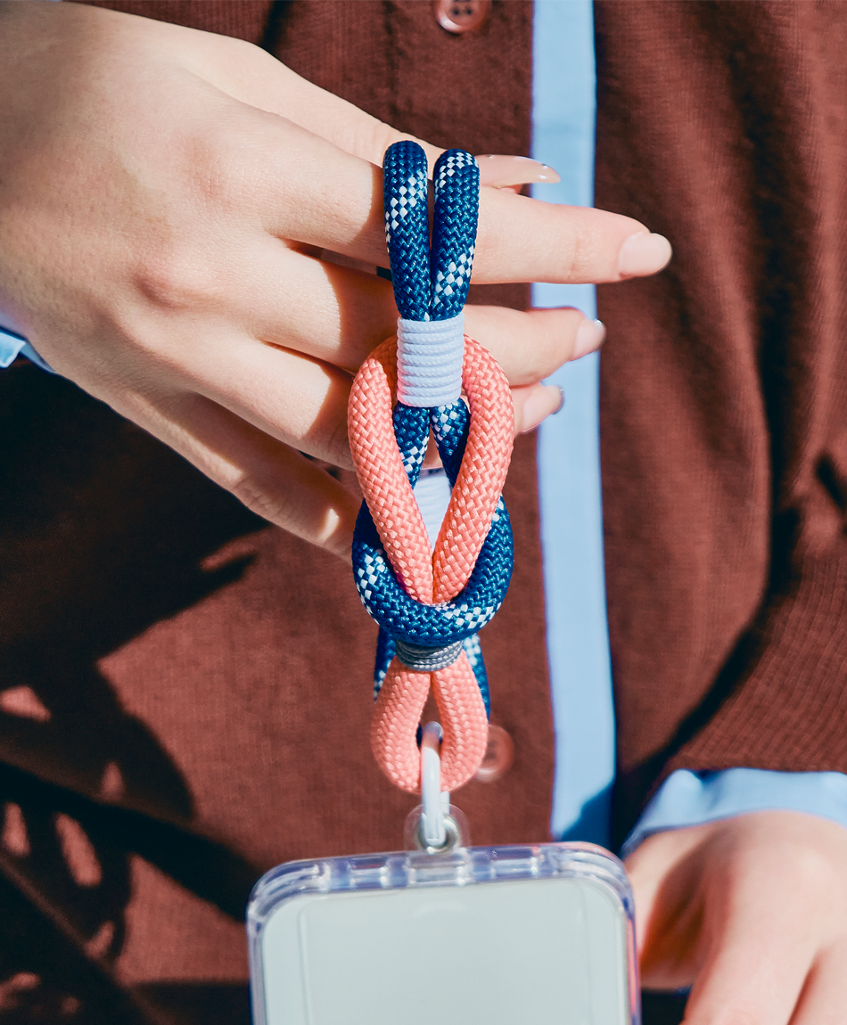 カラフルショート ストラップ 8.0mm ロープ