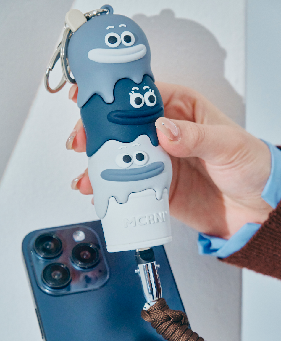 モバイルバッテリー アイスクリーム 5000mAh