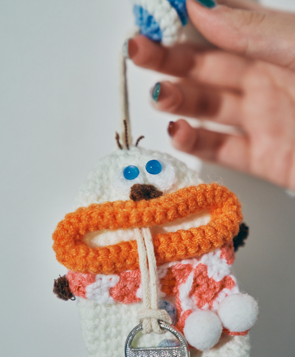 【数量限定】毛糸のキーケース 冬シリーズ