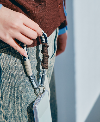 ソロモン編み ショートストラップ 〈ケーブルタイプ Type-C to C〉