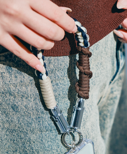 ソロモン編み ショートストラップ 〈ケーブルタイプ Type-C to C〉