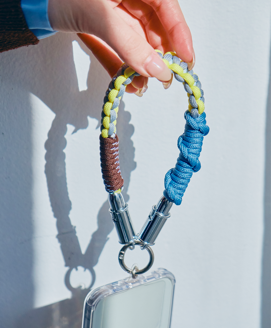 ソロモン編み ショートストラップ 〈ケーブルタイプ Type-C to C〉