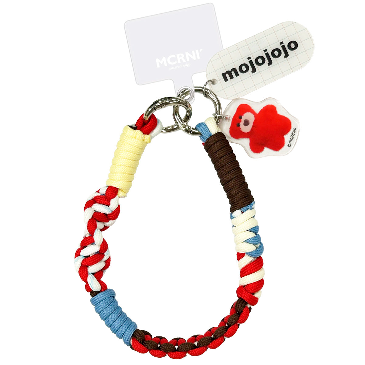 ＜MCRNI’ × mojojojo＞編込みカスタマイズショートストラップ