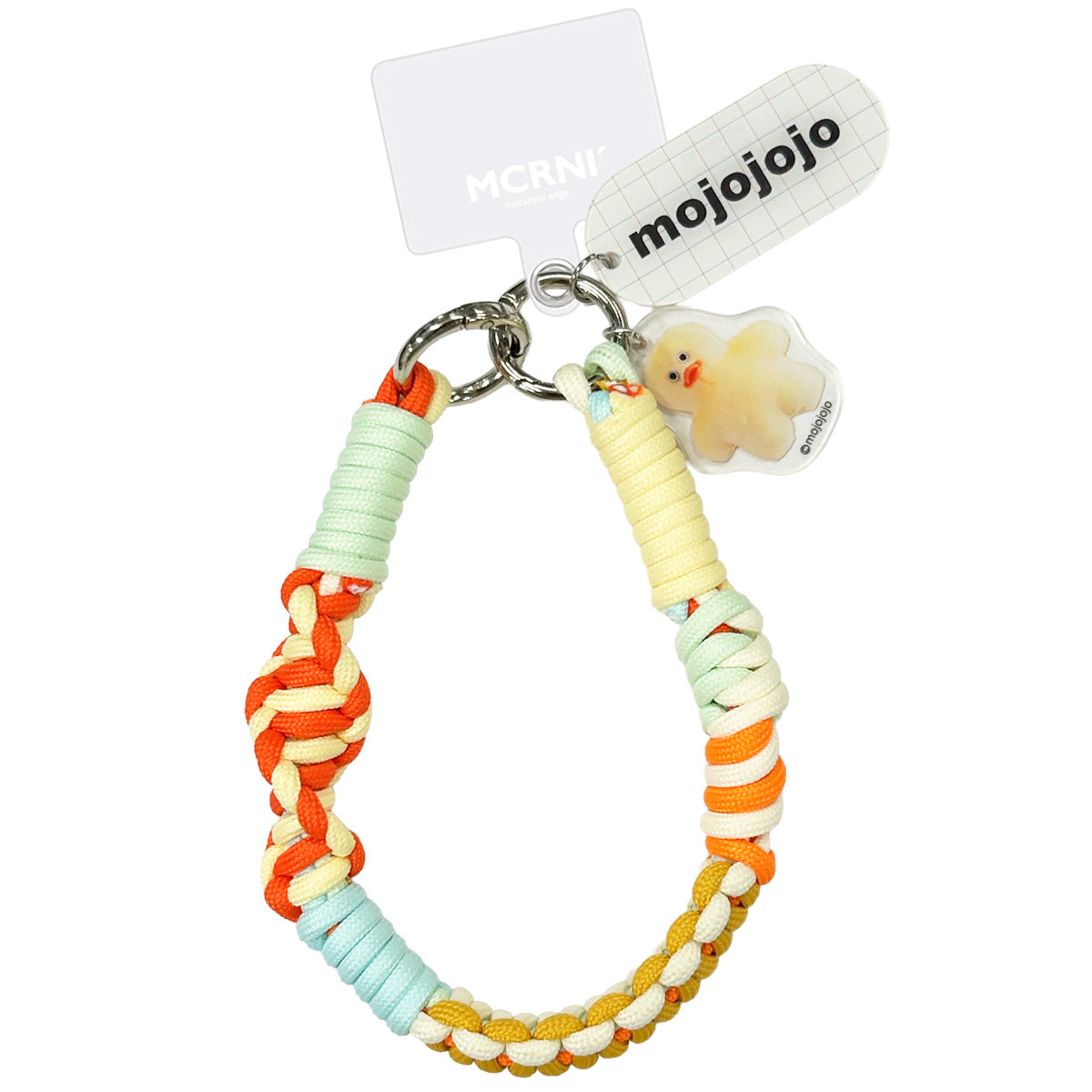 ＜MCRNI’ × mojojojo＞編込みカスタマイズショートストラップ